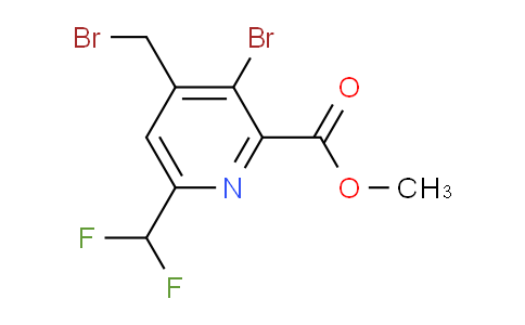 AM119356 | 1807001-22-4 | Methyl 3-bromo-4-(bromomethyl)-6-(difluoromethyl)pyridine-2-carboxylate