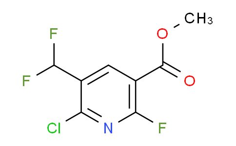 AM119360 | 1805990-08-2 | Methyl 2-chloro-3-(difluoromethyl)-6-fluoropyridine-5-carboxylate