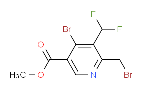 AM119362 | 1807001-30-4 | Methyl 4-bromo-2-(bromomethyl)-3-(difluoromethyl)pyridine-5-carboxylate
