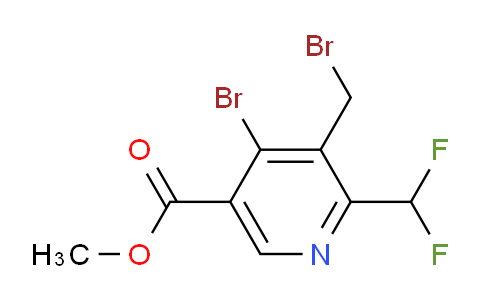 AM119369 | 1806972-40-6 | Methyl 4-bromo-3-(bromomethyl)-2-(difluoromethyl)pyridine-5-carboxylate