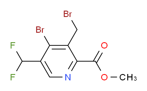 AM119371 | 1805381-36-5 | Methyl 4-bromo-3-(bromomethyl)-5-(difluoromethyl)pyridine-2-carboxylate