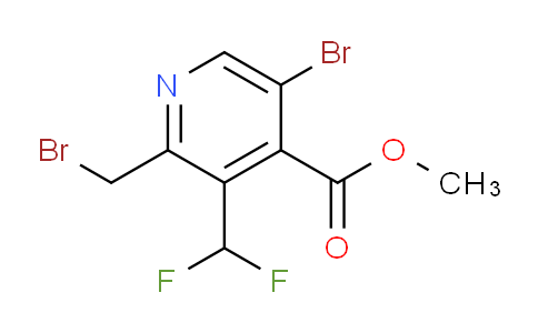 AM119372 | 1805257-84-4 | Methyl 5-bromo-2-(bromomethyl)-3-(difluoromethyl)pyridine-4-carboxylate
