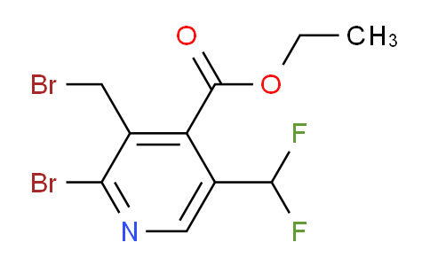 AM119380 | 1805366-91-9 | Ethyl 2-bromo-3-(bromomethyl)-5-(difluoromethyl)pyridine-4-carboxylate
