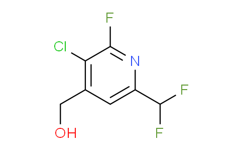 3-Chloro-6-(difluoromethyl)-2-fluoropyridine-4-methanol