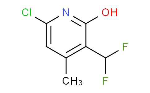 6-Chloro-3-(difluoromethyl)-2-hydroxy-4-methylpyridine