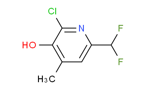 AM119392 | 1805385-31-2 | 2-Chloro-6-(difluoromethyl)-3-hydroxy-4-methylpyridine