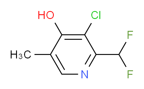 AM119398 | 1806927-13-8 | 3-Chloro-2-(difluoromethyl)-4-hydroxy-5-methylpyridine