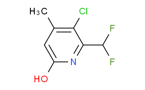 AM119402 | 1806927-21-8 | 3-Chloro-2-(difluoromethyl)-6-hydroxy-4-methylpyridine
