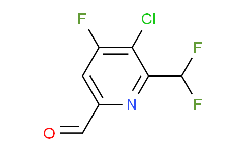 AM119404 | 1807038-40-9 | 3-Chloro-2-(difluoromethyl)-4-fluoropyridine-6-carboxaldehyde