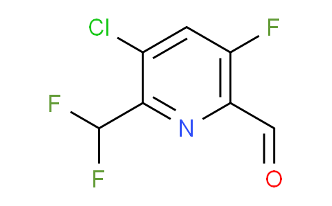 AM119406 | 1805365-27-8 | 3-Chloro-2-(difluoromethyl)-5-fluoropyridine-6-carboxaldehyde