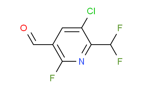 AM119408 | 1806915-41-2 | 3-Chloro-2-(difluoromethyl)-6-fluoropyridine-5-carboxaldehyde