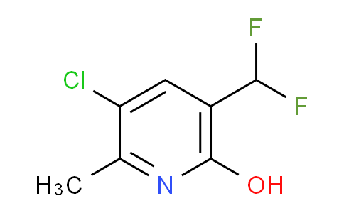 AM119413 | 1805055-17-7 | 3-Chloro-5-(difluoromethyl)-6-hydroxy-2-methylpyridine