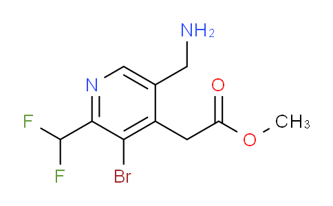 AM119419 | 1805943-61-6 | Methyl 5-(aminomethyl)-3-bromo-2-(difluoromethyl)pyridine-4-acetate