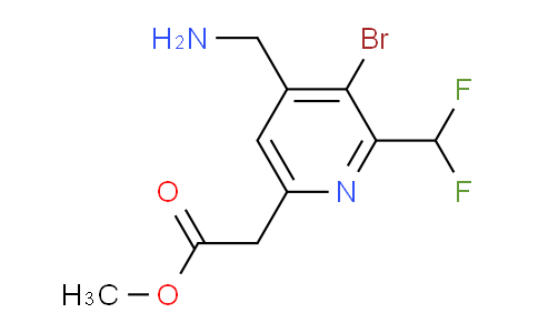 AM119424 | 1806858-15-0 | Methyl 4-(aminomethyl)-3-bromo-2-(difluoromethyl)pyridine-6-acetate