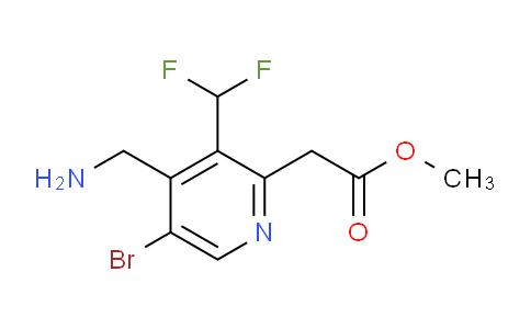 AM119426 | 1805340-62-8 | Methyl 4-(aminomethyl)-5-bromo-3-(difluoromethyl)pyridine-2-acetate