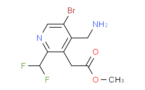 AM119427 | 1805943-63-8 | Methyl 4-(aminomethyl)-5-bromo-2-(difluoromethyl)pyridine-3-acetate