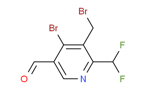 AM119445 | 1806919-86-7 | 4-Bromo-3-(bromomethyl)-2-(difluoromethyl)pyridine-5-carboxaldehyde
