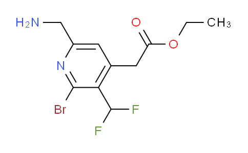 AM119449 | 1806971-02-7 | Ethyl 6-(aminomethyl)-2-bromo-3-(difluoromethyl)pyridine-4-acetate