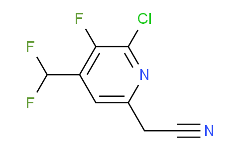 AM119451 | 1805263-29-9 | 2-Chloro-4-(difluoromethyl)-3-fluoropyridine-6-acetonitrile