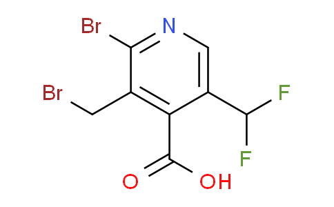 AM119458 | 1805363-92-1 | 2-Bromo-3-(bromomethyl)-5-(difluoromethyl)pyridine-4-carboxylic acid
