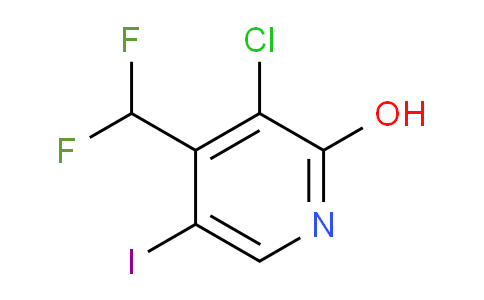 AM119478 | 1805367-28-5 | 3-Chloro-4-(difluoromethyl)-2-hydroxy-5-iodopyridine