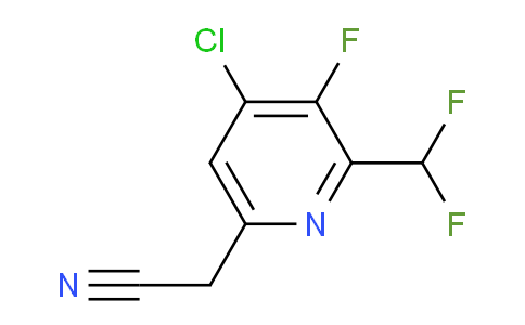 AM119481 | 1805263-69-7 | 4-Chloro-2-(difluoromethyl)-3-fluoropyridine-6-acetonitrile