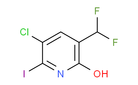 AM119487 | 1805367-35-4 | 3-Chloro-5-(difluoromethyl)-6-hydroxy-2-iodopyridine