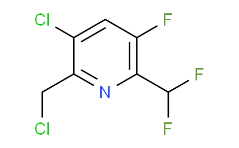 AM119496 | 1806925-26-7 | 3-Chloro-2-(chloromethyl)-6-(difluoromethyl)-5-fluoropyridine