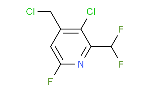 AM119498 | 1805365-01-8 | 3-Chloro-4-(chloromethyl)-2-(difluoromethyl)-6-fluoropyridine