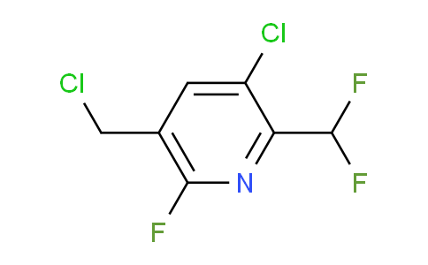 AM119502 | 1805390-86-6 | 3-Chloro-5-(chloromethyl)-2-(difluoromethyl)-6-fluoropyridine