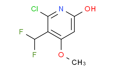 2-Chloro-3-(difluoromethyl)-6-hydroxy-4-methoxypyridine