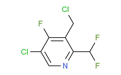 AM119507 | 1805261-55-5 | 5-Chloro-3-(chloromethyl)-2-(difluoromethyl)-4-fluoropyridine