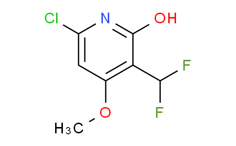 6-Chloro-3-(difluoromethyl)-2-hydroxy-4-methoxypyridine