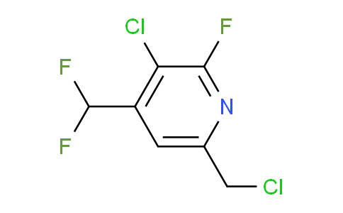 AM119520 | 1805261-95-3 | 3-Chloro-6-(chloromethyl)-4-(difluoromethyl)-2-fluoropyridine