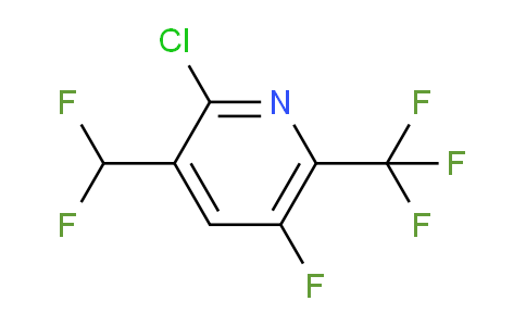 AM119524 | 1805059-86-2 | 2-Chloro-3-(difluoromethyl)-5-fluoro-6-(trifluoromethyl)pyridine