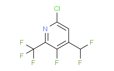 AM119530 | 1806925-90-5 | 6-Chloro-4-(difluoromethyl)-3-fluoro-2-(trifluoromethyl)pyridine