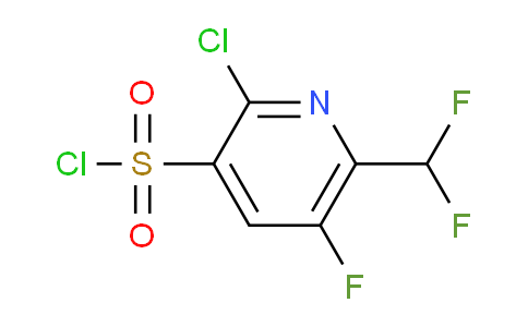 AM119536 | 1806928-83-5 | 2-Chloro-6-(difluoromethyl)-5-fluoropyridine-3-sulfonyl chloride