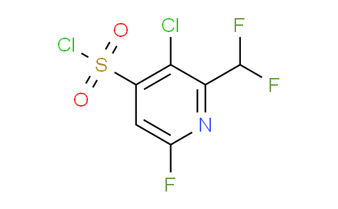 AM119540 | 1805409-99-7 | 3-Chloro-2-(difluoromethyl)-6-fluoropyridine-4-sulfonyl chloride
