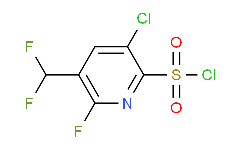 AM119551 | 1805410-14-3 | 3-Chloro-5-(difluoromethyl)-6-fluoropyridine-2-sulfonyl chloride