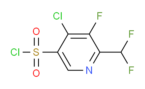 AM119552 | 1805264-56-5 | 4-Chloro-2-(difluoromethyl)-3-fluoropyridine-5-sulfonyl chloride