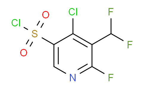 AM119555 | 1805264-65-6 | 4-Chloro-3-(difluoromethyl)-2-fluoropyridine-5-sulfonyl chloride
