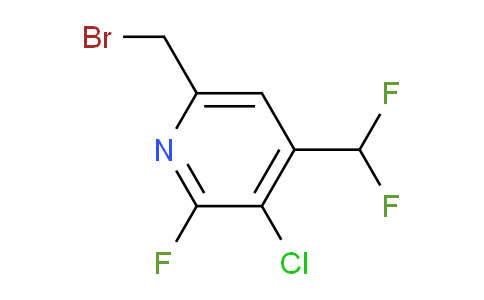 6-(Bromomethyl)-3-chloro-4-(difluoromethyl)-2-fluoropyridine