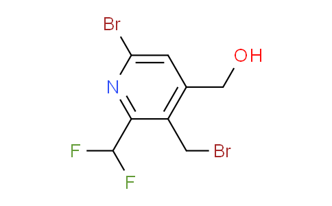 AM119575 | 1805170-76-6 | 6-Bromo-3-(bromomethyl)-2-(difluoromethyl)pyridine-4-methanol