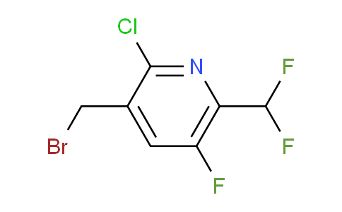 AM119579 | 1806920-76-2 | 3-(Bromomethyl)-2-chloro-6-(difluoromethyl)-5-fluoropyridine