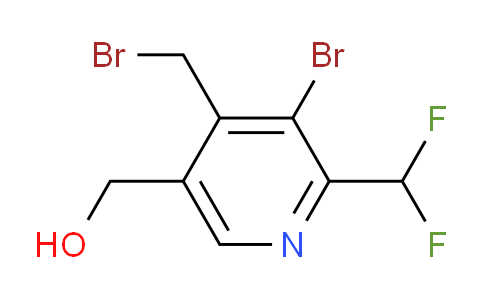AM119591 | 1805945-37-2 | 3-Bromo-4-(bromomethyl)-2-(difluoromethyl)pyridine-5-methanol