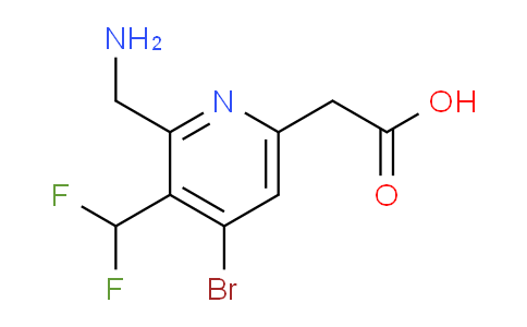 AM119592 | 1805251-36-8 | 2-(Aminomethyl)-4-bromo-3-(difluoromethyl)pyridine-6-acetic acid