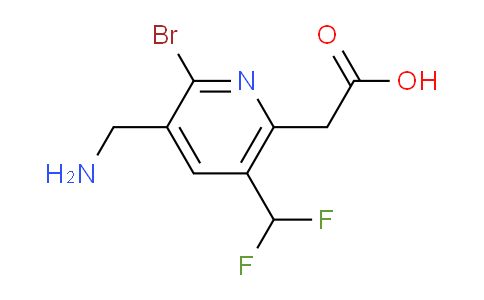 AM119611 | 1805943-32-1 | 3-(Aminomethyl)-2-bromo-5-(difluoromethyl)pyridine-6-acetic acid