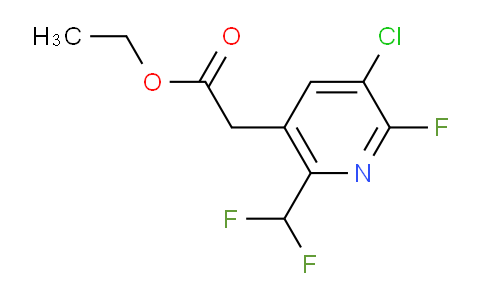 AM119616 | 1807040-23-8 | Ethyl 3-chloro-6-(difluoromethyl)-2-fluoropyridine-5-acetate