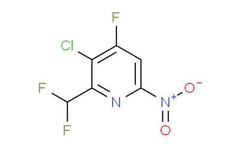 AM119624 | 1805984-57-9 | 3-Chloro-2-(difluoromethyl)-4-fluoro-6-nitropyridine