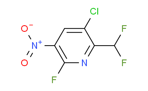 AM119627 | 1805404-18-5 | 3-Chloro-2-(difluoromethyl)-6-fluoro-5-nitropyridine